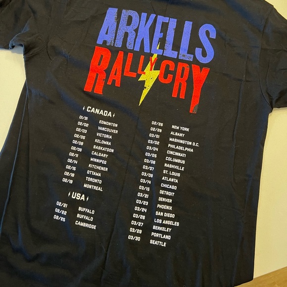 Arkells Rally Cry Tour T-Shirt - Picture 2 of 2